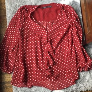 Polka Dot Blouse